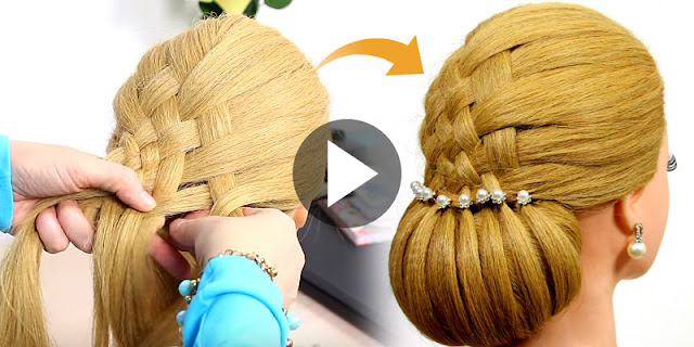 Learn - How To Create Beautiful Wedding Hairstyle, See Tutorial