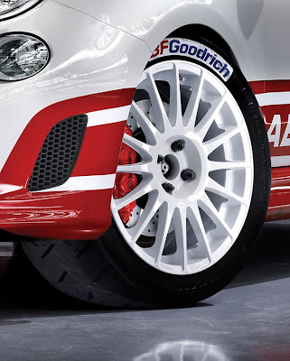 The Abarth 500 R3T Rally version of the Fiat 500 Abarth Fiat 500 USA