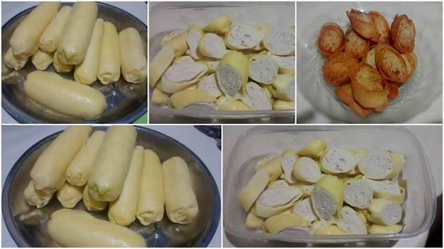 Resep Egg Chicken Roll ala Hoka-Hoka Bento. Empuk dan Gurih!