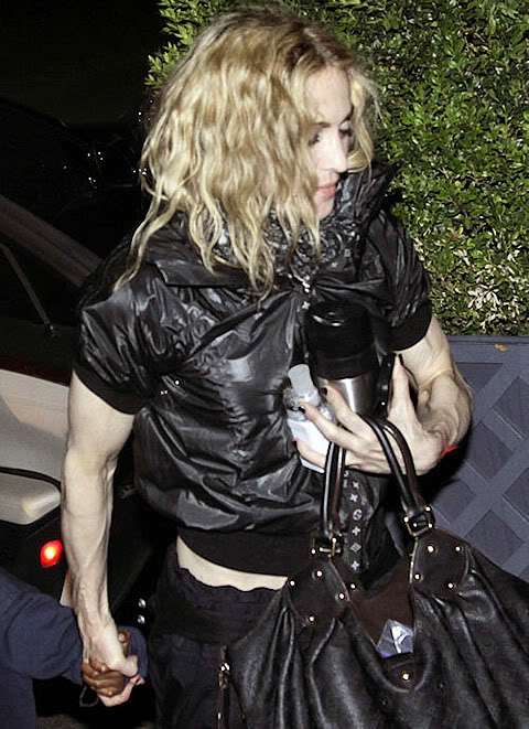 madonna muscular