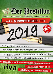 Der Postillon +++ Newsticker +++ 2019: Tagesabreißkalender