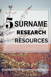 5 Online Surname Origin Research Resources for your family history research