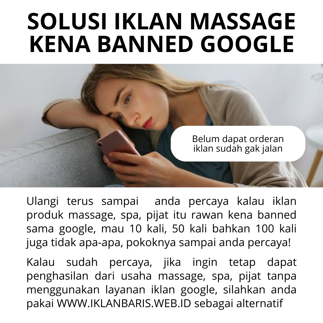 jasa iklan massage spa pijat