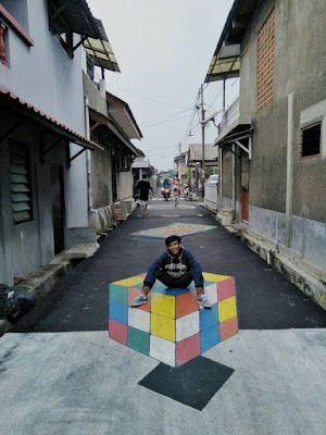 Kampung 3d di Jalan Depok