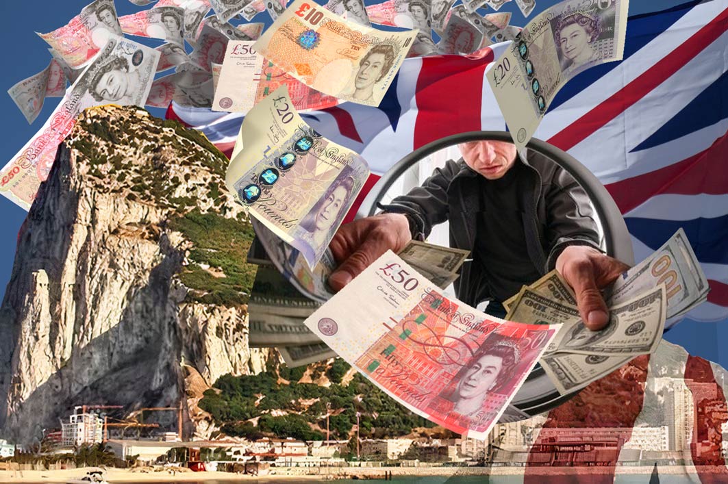 Gran Bretaña utiliza Gibraltar para blanquear dinero sucio