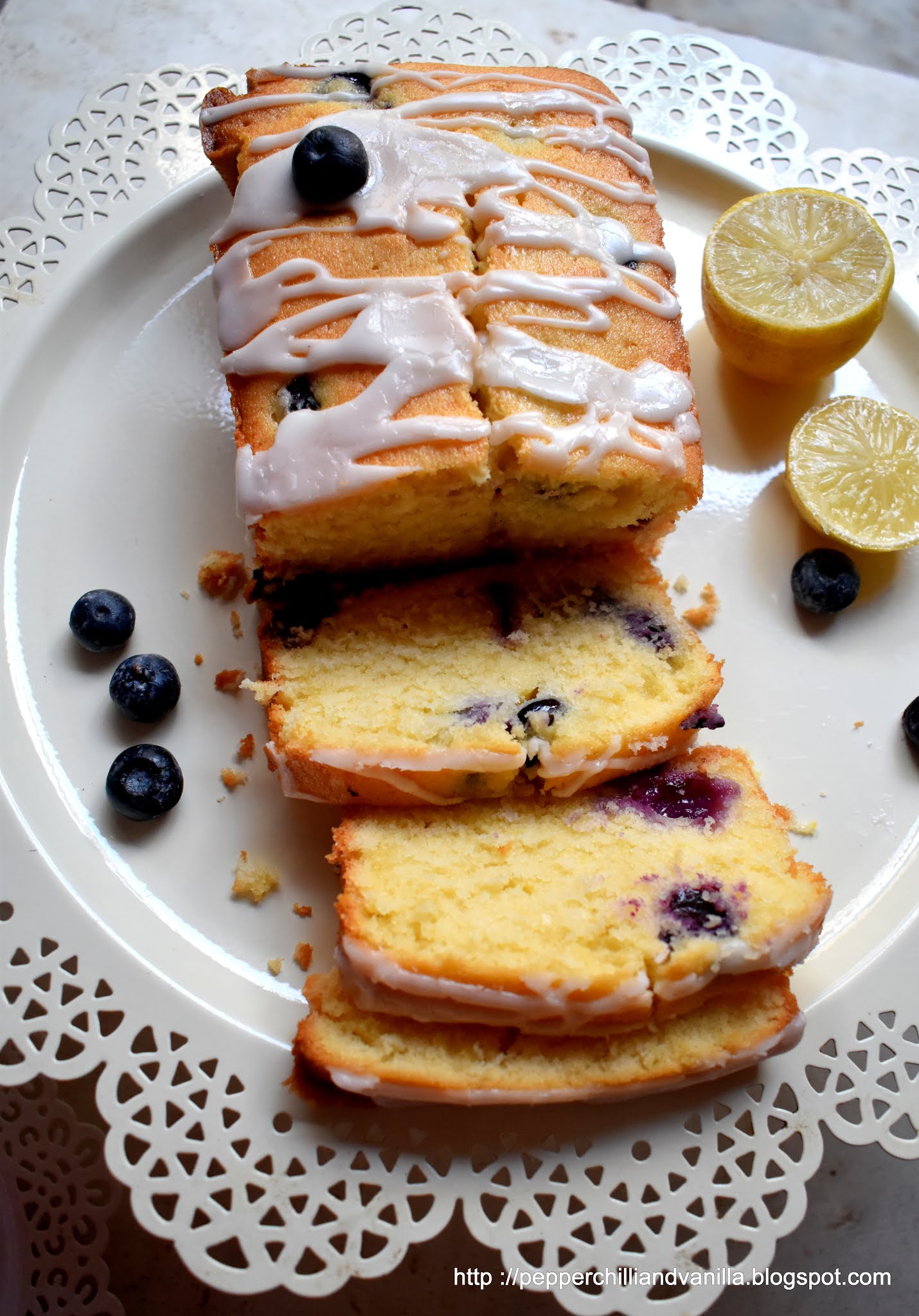 lemon blueberry loaf cake recipe