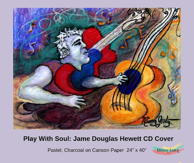 Play with Soul James Douglas Hewett CD Cover by Minaz Jantz