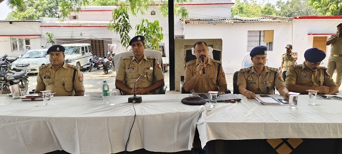 लोक सभा निर्वाचन 2024 को सकुशल सम्पन्न कराने हेतु चन्दौली से पुलिस बल भेजा 