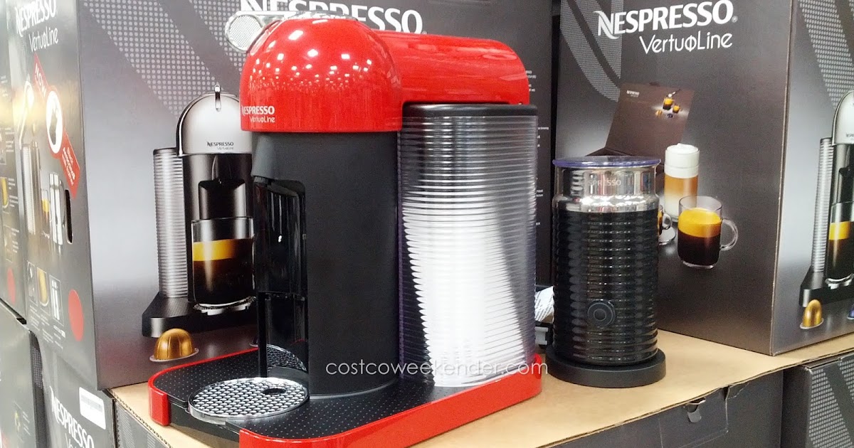 Nespresso Vertuoline with Aeroccino Plus | Costco Weekender