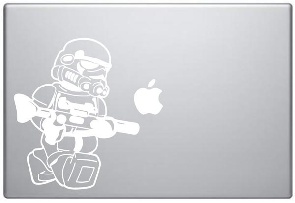LEGO Stormtrooper Minifigure MacBook Decal