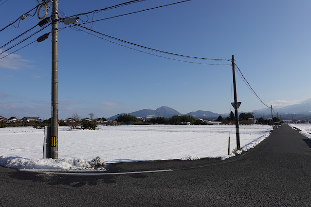 鳥取県米子市一部 孝霊山の眺望