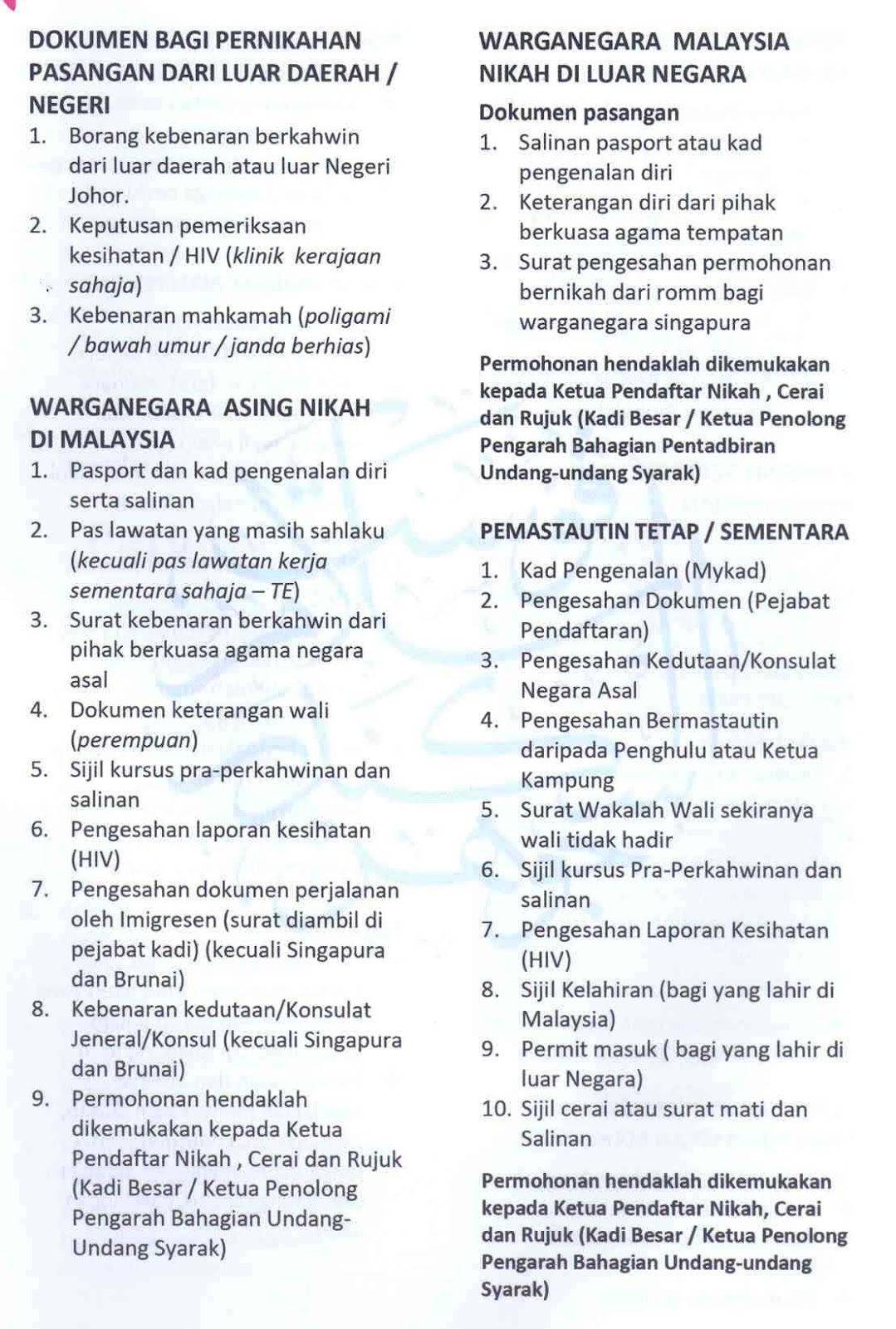 Prosedur Perkahwinan