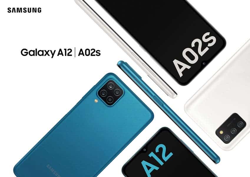 أعلنت شركة SAMSUNG عن إطلاق هاتفي Galaxy A12 و GALAXY A02S