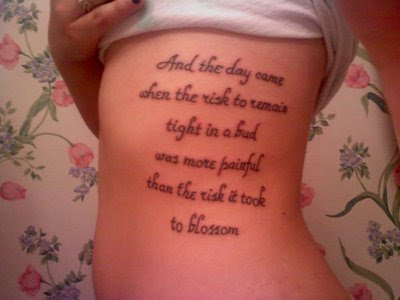 tattoo quotes for girls. hair tattoo quotes for girls