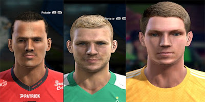 Faces: Leveque, Lennart Thy, Bernd Leno, Pes 2013