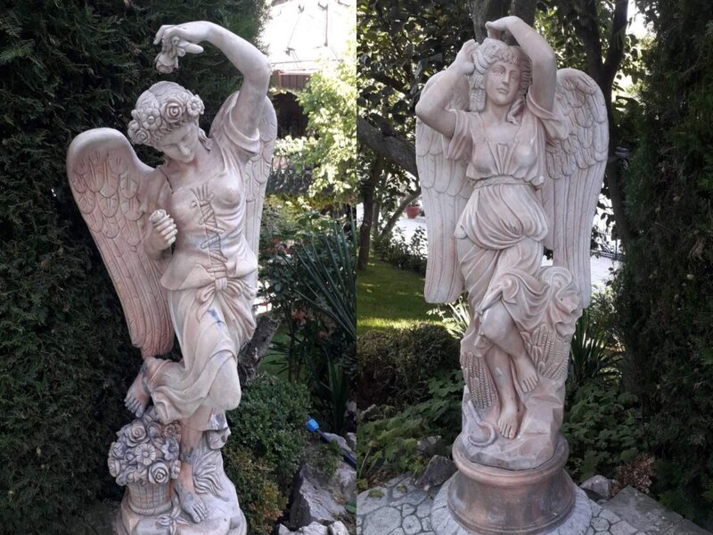 anđeli kod jezera u bugarskoj
