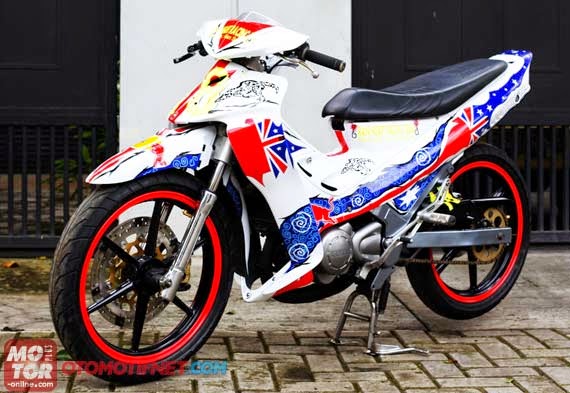 BLUSPIT MOTO BLOG: Modifikasi Yamaha 125 Z  Sentul Use 