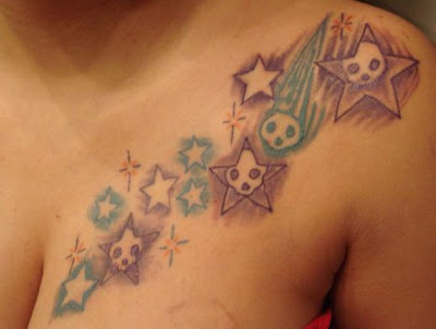 best star tattoo tribal