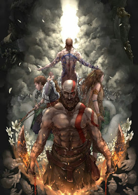 God Of War Kratos Art Work