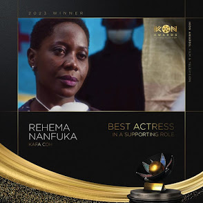 Best Supporting Actress at the IKON AWARDS 2023 - Rehema Nanfuka in Kafa Coh