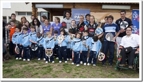 escuela padel adaptado NOX en alcala de henares 2011