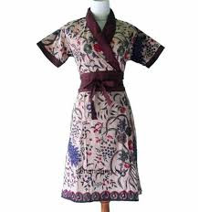 Baju Batik Modern Dress