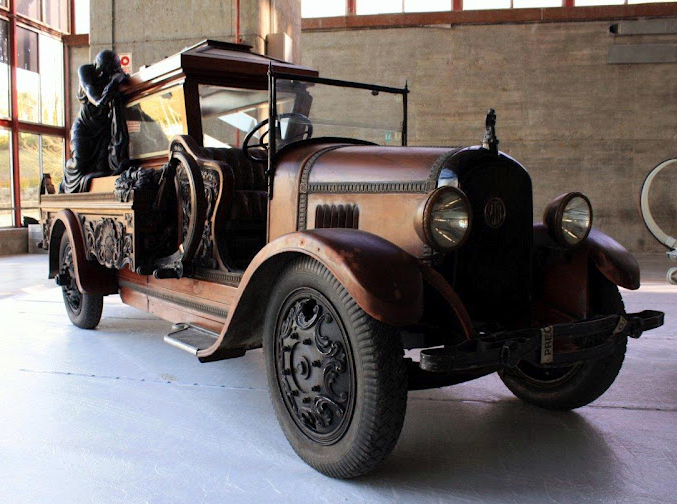 Just A Car Guy: hearse cars of the 1920's from Spain, a cultural thing that  seems to have disappeared
