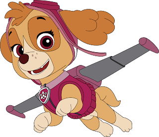 Skye 2 Patrulha Canina Vetor Grátis Paw Patrol Free Vector Download