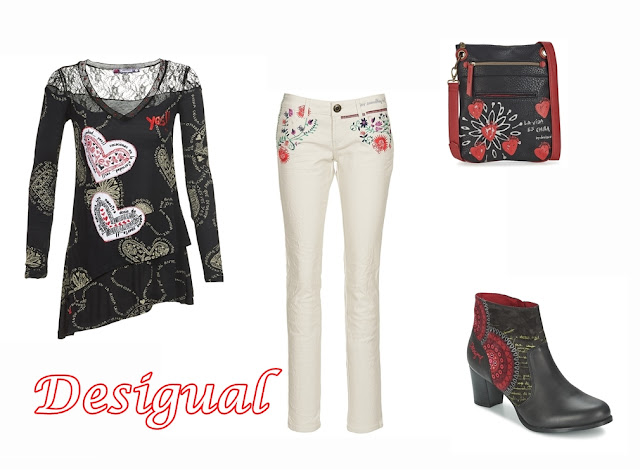 total look desigual spartoo