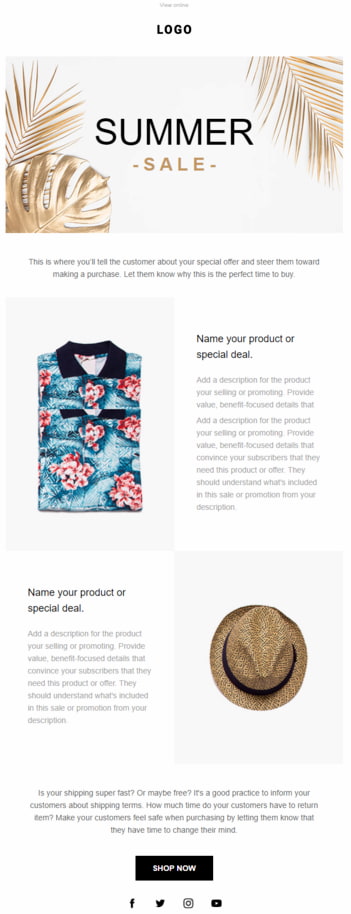 ecommerce-email-template-getresponse