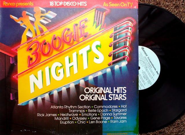 Ronco Presents Boogie Nights ~ 18 Top Disco Hits - Various on Ronco 