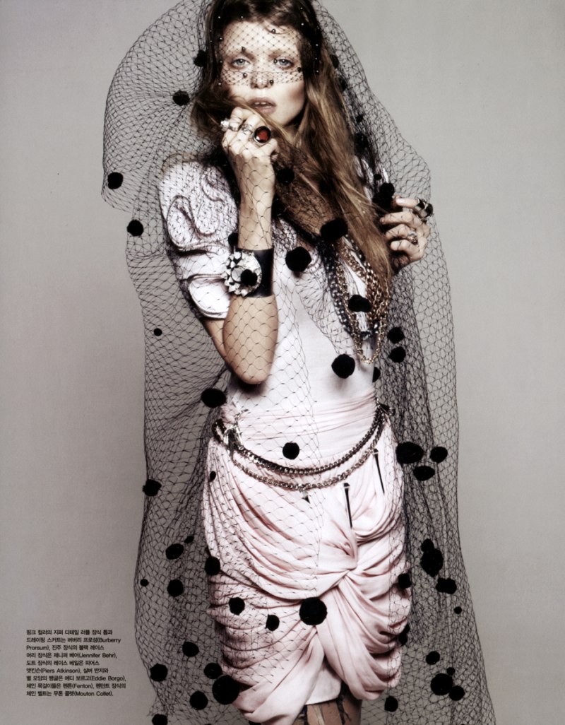 Abbey Lee Kershaw for Vogue Korea April 2010 by Rafael Stahelin