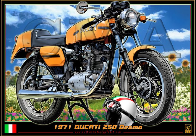 This bike was available in Europe in 250 and 350 versions as well as the 450 