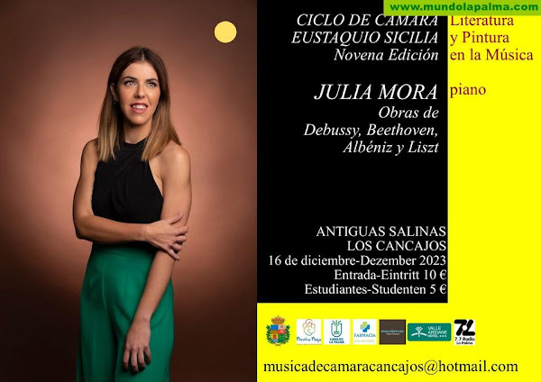 SALINAS: Julia Mora al piano