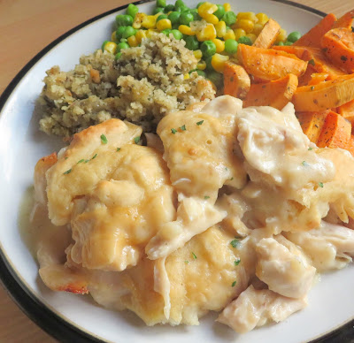Chicken & Dumpling Casserole for Two