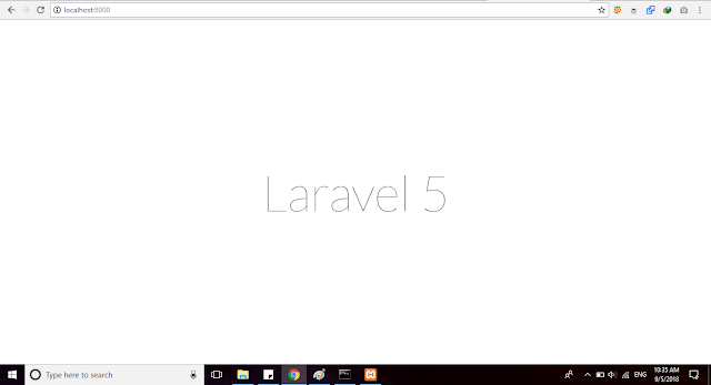 cara install laravel lengkap