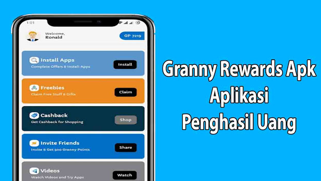 Granny Rewards Apk, Main Game Menghasilkan Uang Yang Terbukti Legit