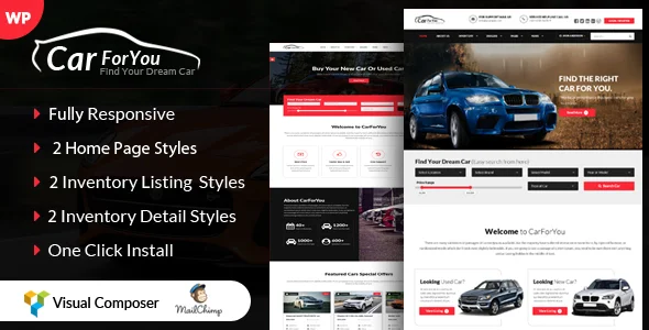 CarForYou themeforest wordpress theme download