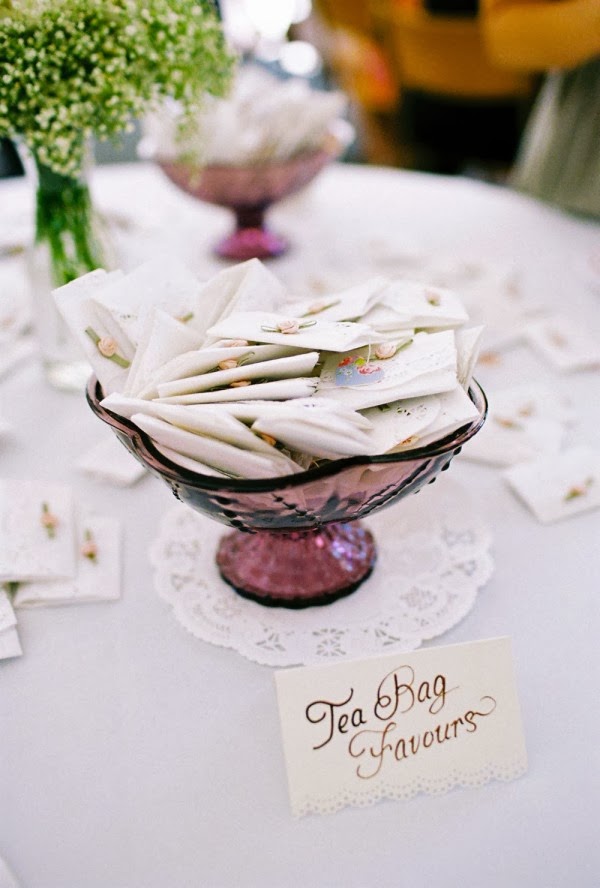 Tea Wedding Favors can be used for bridal shower favors