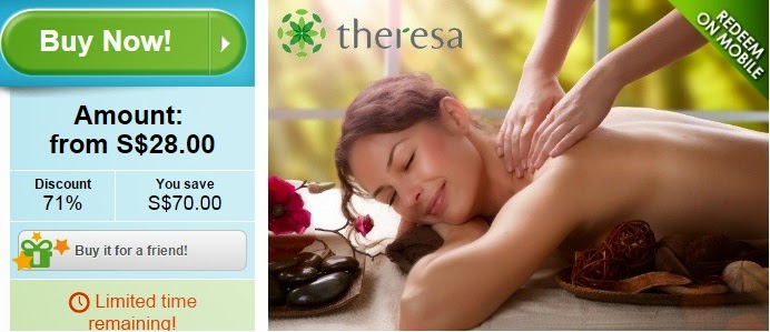 Theresa Beauty offer for Ancient Asian Therapy Massage, Cupping, Gua Sha, SeouLite, Groupon Singapore, Discount