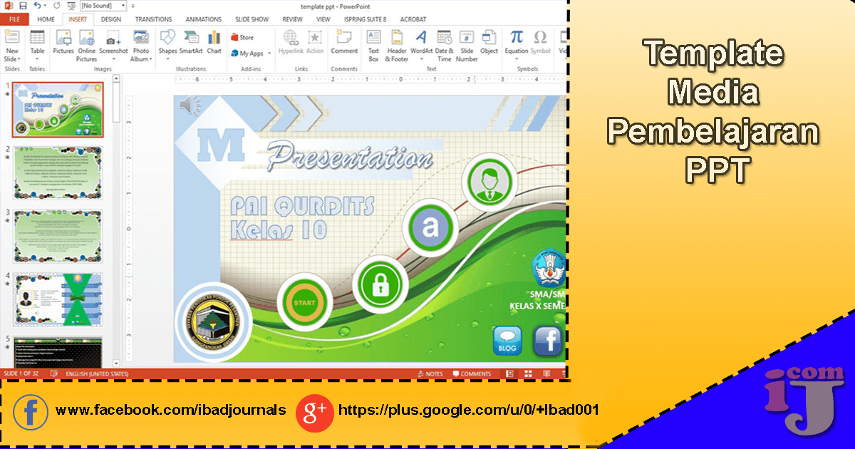 Template Media PPT Pelajaran PAI Untuk Siswa dan Guru Template Media PPT Pelajaran PAI Untuk Siswa dan Guru