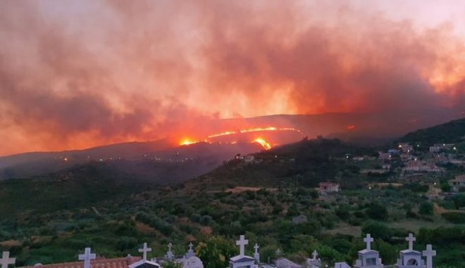 Φωτιά στην Κεφαλονιά: Συνελήφθη και ομολόγησε ο εμπρηστής