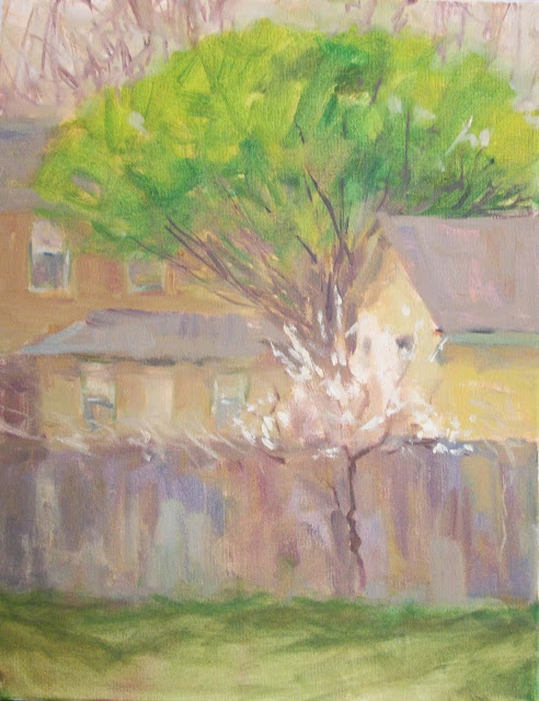 oil painting spring willow tree margaret aycock