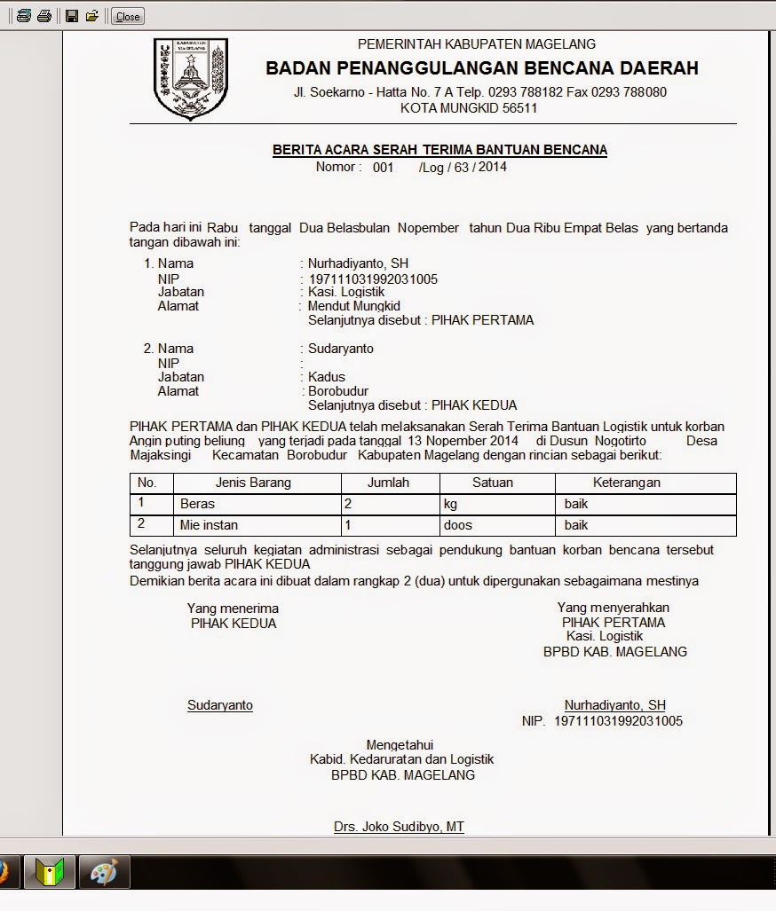 UKUKAKA --- JZ 11 OHV: Membuat Sistem Informasi Barang 