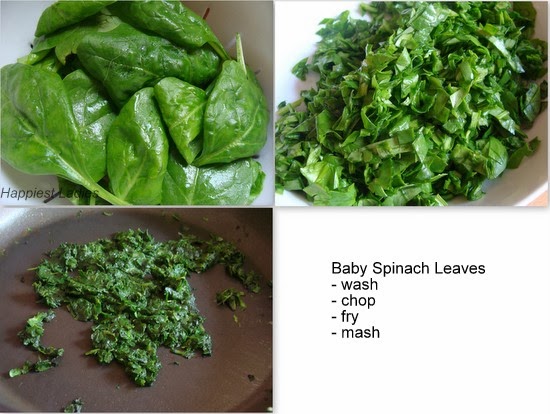 spinch recipe+edible leaves