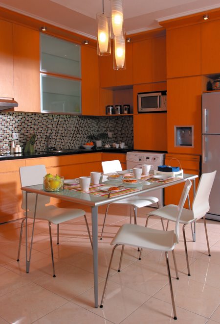 Minimalist Interior Design Dining Room and Kitchen