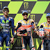 MotoGP Brno: Marquez Mengalahkan Rossi Ke Tiang Dengan 0,092s