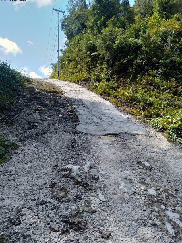 Warga Keluhkan Rusaknya Jalan Kampung Nauwita Distrik Ayamaru Utara Timur