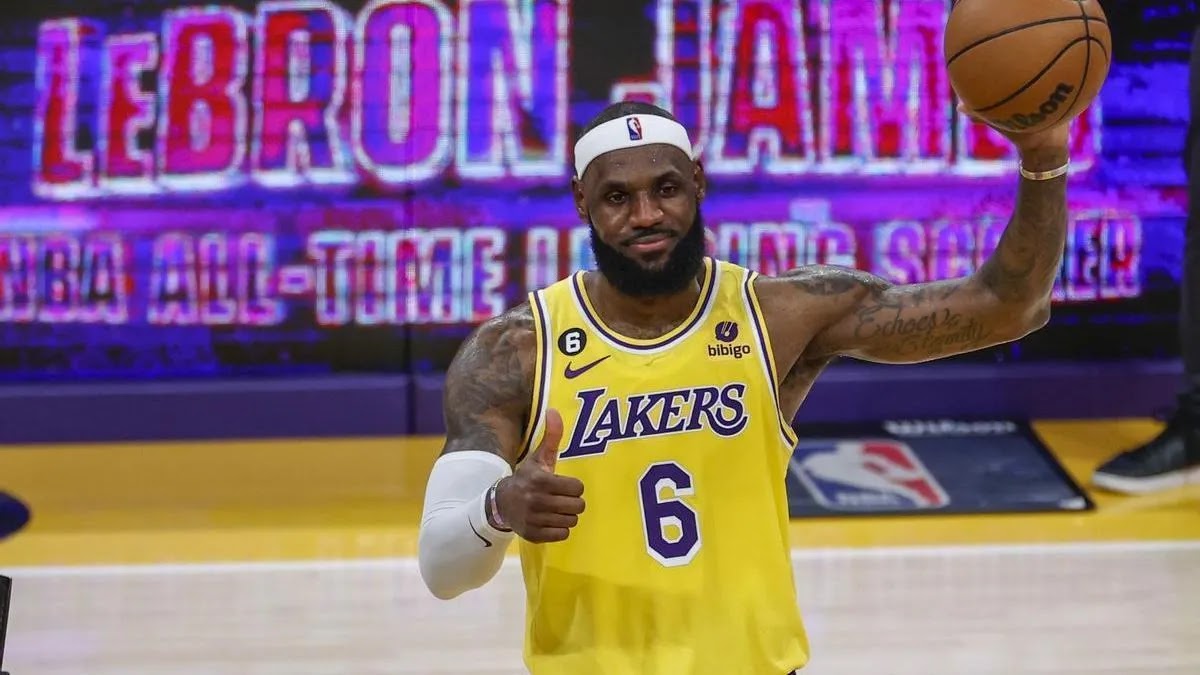 lebron james se convirtió en el máximo anotador de la NBA