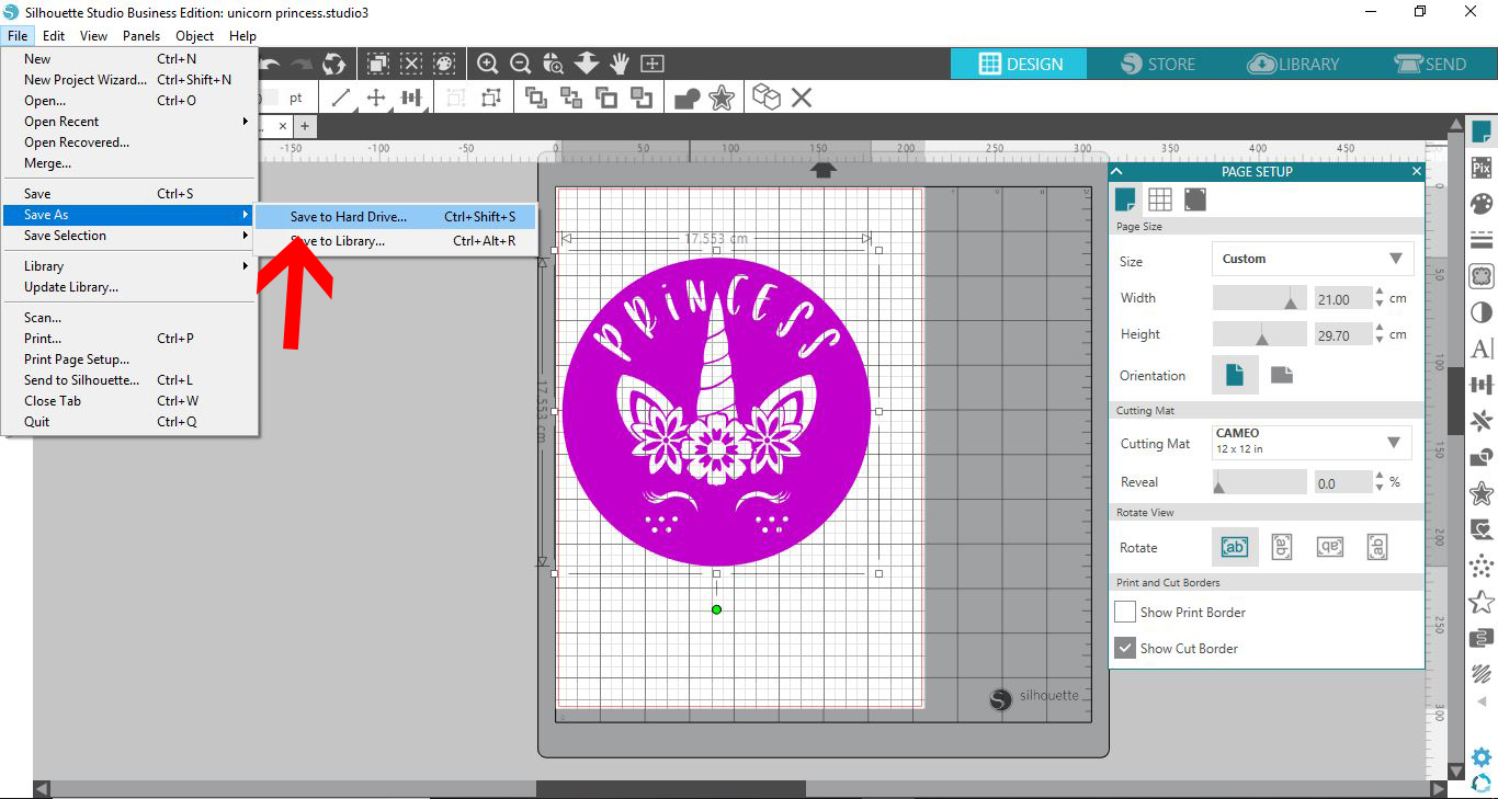 Download Creating a Stencil box using SVG file in Silhouette Alta ...